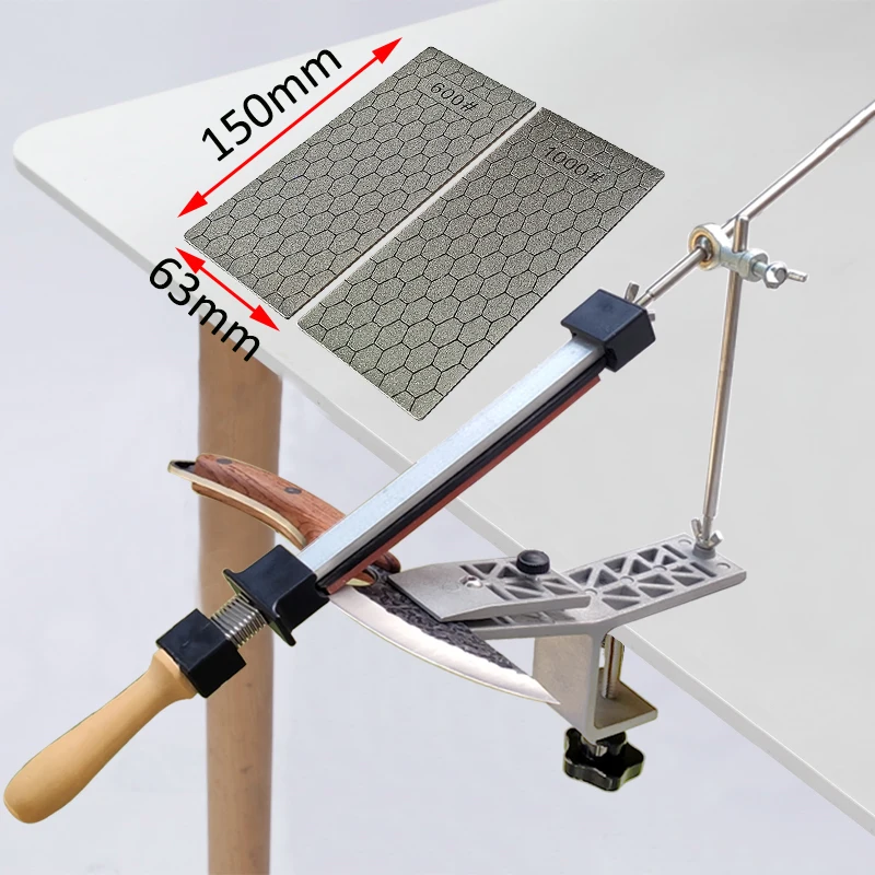 Fixed Angle Sharpener Set Knife Sharpener Professional Oil Stone Oilstone Whetstone Sharpening Stone Sets LEATHER Sharpener GT
Fixed Angle Sharpener Set Knife Sharpener Professional Oil Stone Oilstone Whetstone Sharpening Stone Sets LEATHER Sharpener GT