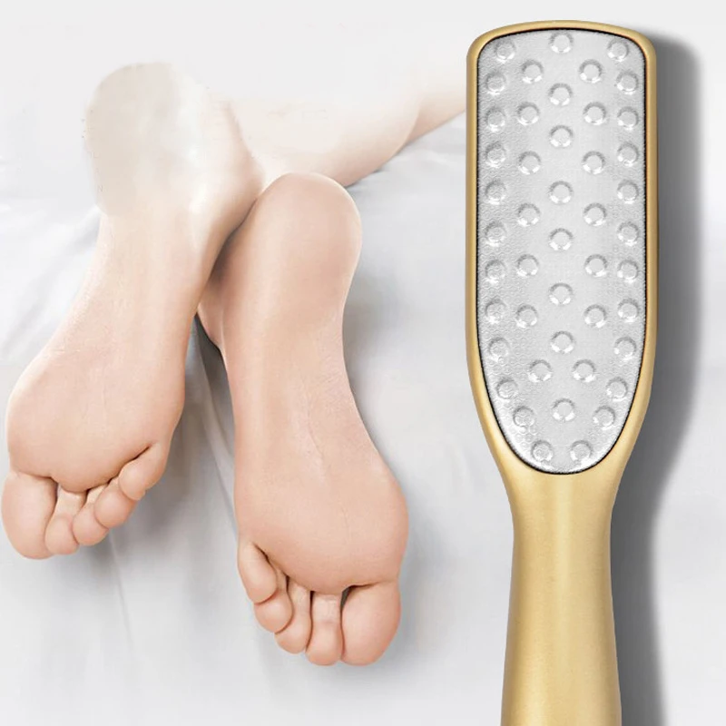 Pedicure Foot File Callus Remover Stainless Steel Foot Scraper Portable Rasp Colossal Foot Grater Scrubber Pro for Wet Dry Feet
Pedicure Foot File Callus Remover Stainless Steel Foot Scraper Portable Rasp Colossal Foot Grater Scrubber Pro for Wet Dry Feet