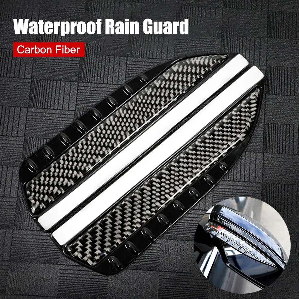 High QualityPCS Universal Car Rearview Mirror Rain Guard Carbon Fiber Mirror Visor Side View Mirror Rain Eyebrow Protector Cars
High QualityPCS Universal Car Rearview Mirror Rain Guard Carbon Fiber Mirror Visor Side View Mirror Rain Eyebrow Protector Cars