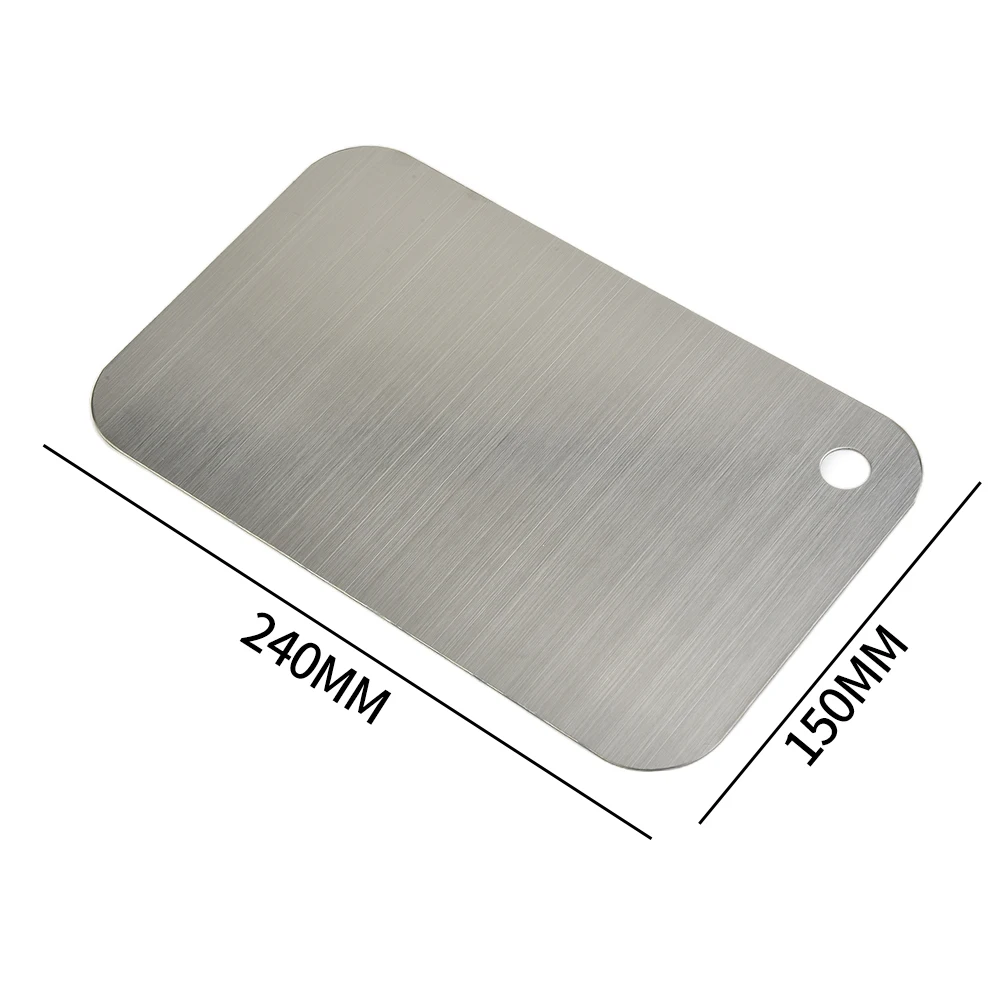 1PC Cutting Board Portable Kitchenware Stainless Steel Heavy Duty Chopping Board For Home Kitchen Convenient Handle Vegetables
1PC Cutting Board Portable Kitchenware Stainless Steel Heavy Duty Chopping Board For Home Kitchen Convenient Handle Vegetables