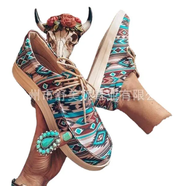 Женские туфли на низком каблуке, повседневная обувь на шнуровке, с принтом, с открытым носком, на плоской подошве, весна-осень
Женские туфли на низком каблуке, повседневная обувь на шнуровке, с принтом, с открытым носком, на плоской подошве, весна-осень