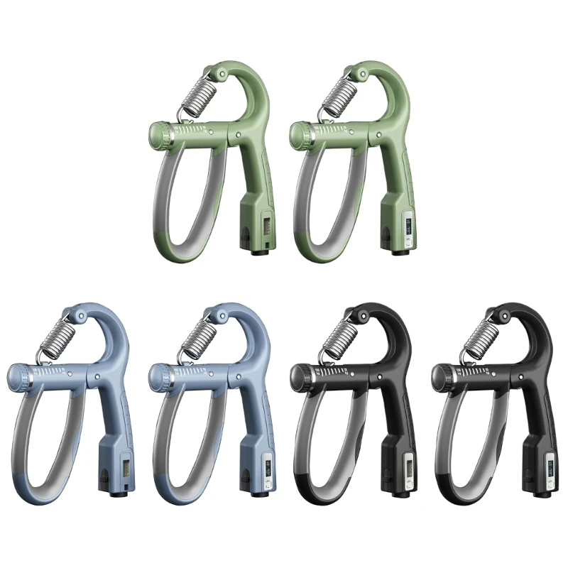 Hand Grip Strengthener Wrist Forearm Strength Trainer Forearm Gripper Adjustable Hand Gripper Exerciser Workout Squeezer
Hand Grip Strengthener Wrist Forearm Strength Trainer Forearm Gripper Adjustable Hand Gripper Exerciser Workout Squeezer