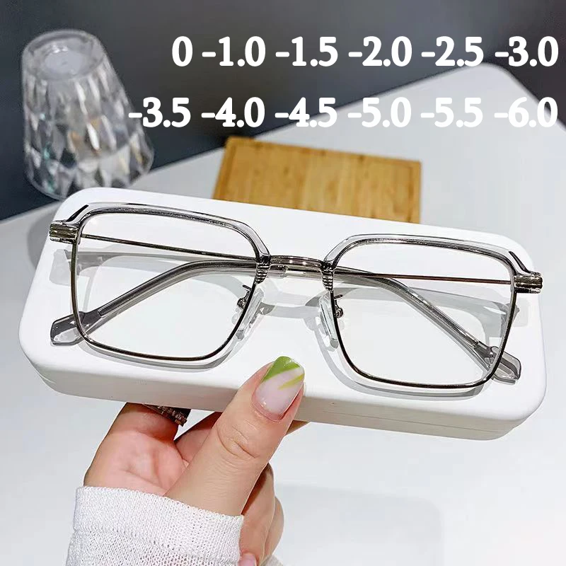 Очки для близорукости в деловом стиле для мужчин и женщин 0-6,0
Очки для близорукости в деловом стиле для мужчин и женщин 0-6,0