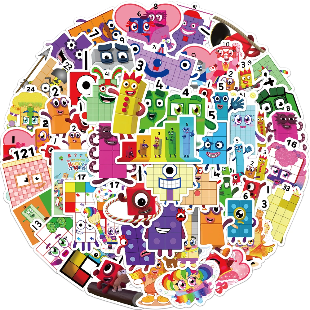 10/25/52pcs Numberblocks Cartoon Stickers Decals Cute Graffiti DIY Cup Notebook Wall Decoration PVC Kids Sticker Children Gift
10/25/52pcs Numberblocks Cartoon Stickers Decals Cute Graffiti DIY Cup Notebook Wall Decoration PVC Kids Sticker Children Gift