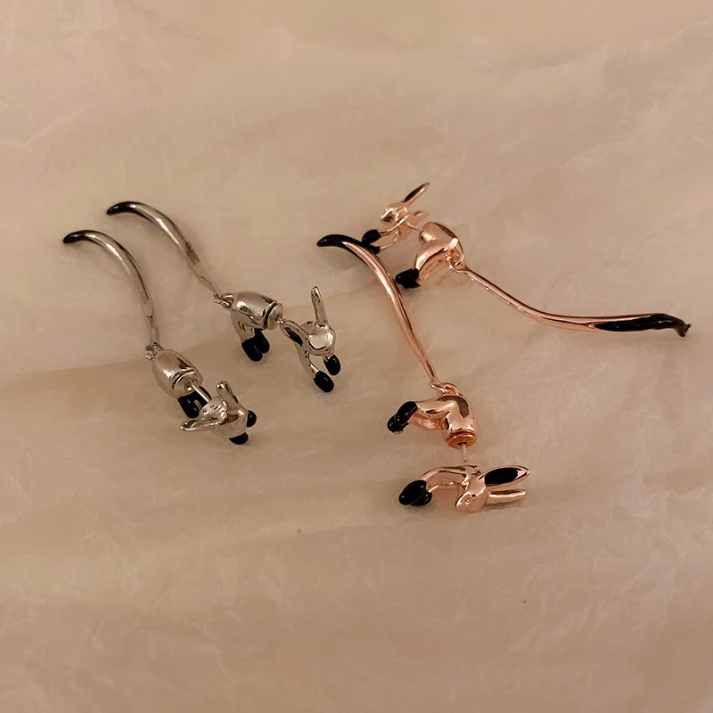 LOVOACC Lovely 2 Designs Cartoon Fox Long Tail Earrings for Women Girls Gold Silver Color Alloy Pendant Earrings Accessories
LOVOACC Lovely 2 Designs Cartoon Fox Long Tail Earrings for Women Girls Gold Silver Color Alloy Pendant Earrings Accessories