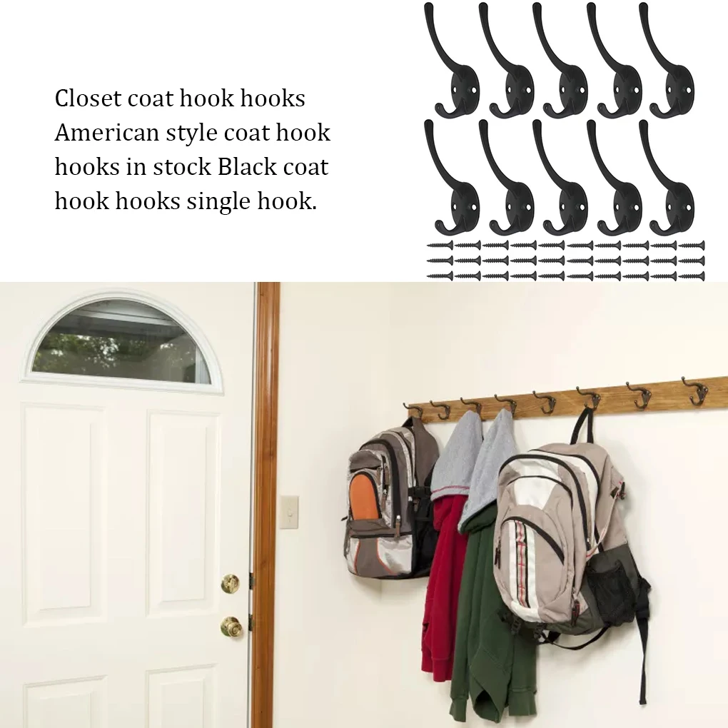 10 Pieces Closet Hanging Hook Clothes Hanger Coat Wardrobe Storage Rack Handbag Holder for Home Kitchen Bedroom
10 Pieces Closet Hanging Hook Clothes Hanger Coat Wardrobe Storage Rack Handbag Holder for Home Kitchen Bedroom