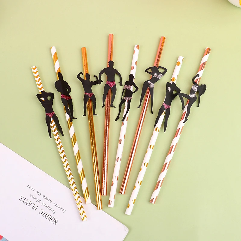 6Pcs Disposable Bachelorette Party Paper Straws Dessert Cake Decoration Sports & Fitness Muscle Man Styling Straws
6Pcs Disposable Bachelorette Party Paper Straws Dessert Cake Decoration Sports & Fitness Muscle Man Styling Straws