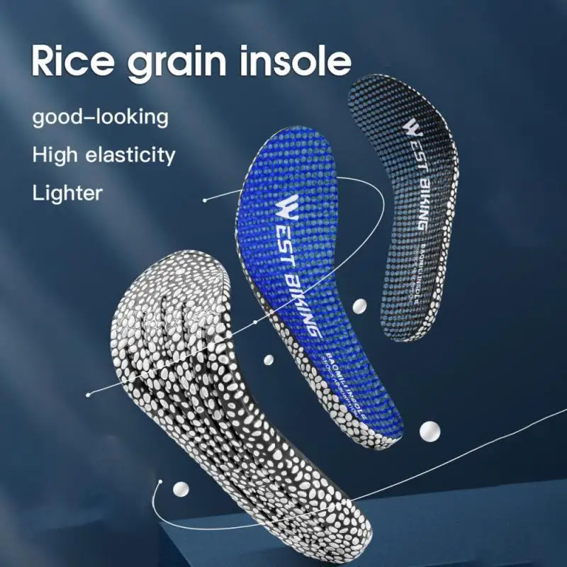 WEST BIKING Men Insoles Sneakers Insoles Highly Elastic Popcorn Granular Foam Shock Absorption Soft Rebound Sports Shoes Insoles
WEST BIKING Men Insoles Sneakers Insoles Highly Elastic Popcorn Granular Foam Shock Absorption Soft Rebound Sports Shoes Insoles