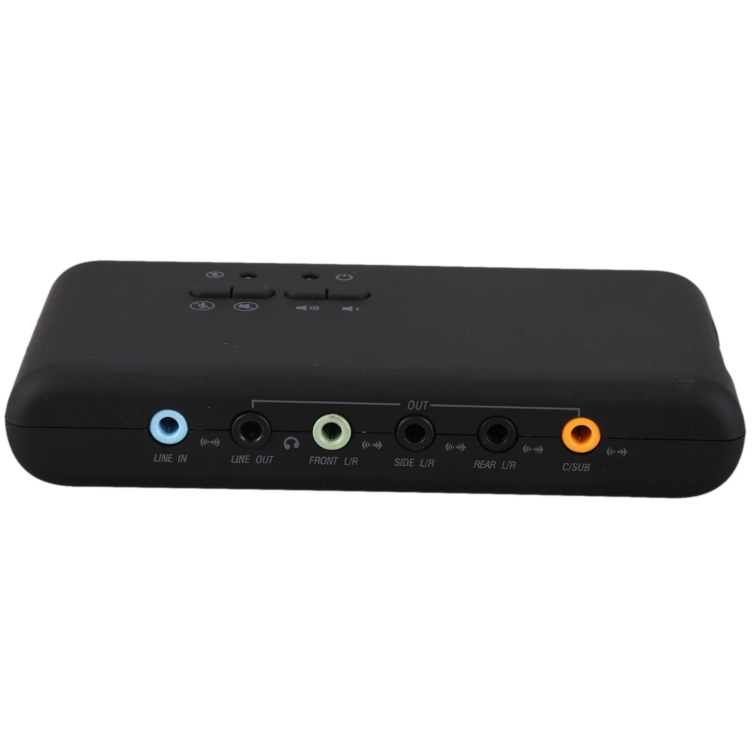 7,1 Звуковая карта Usb 2,0, звуковая карта Cmi6206, чипсет Usb, аудиоустройство класса Spec1.0 и Usb Hid класс Spec, 8-канальный Dac выход