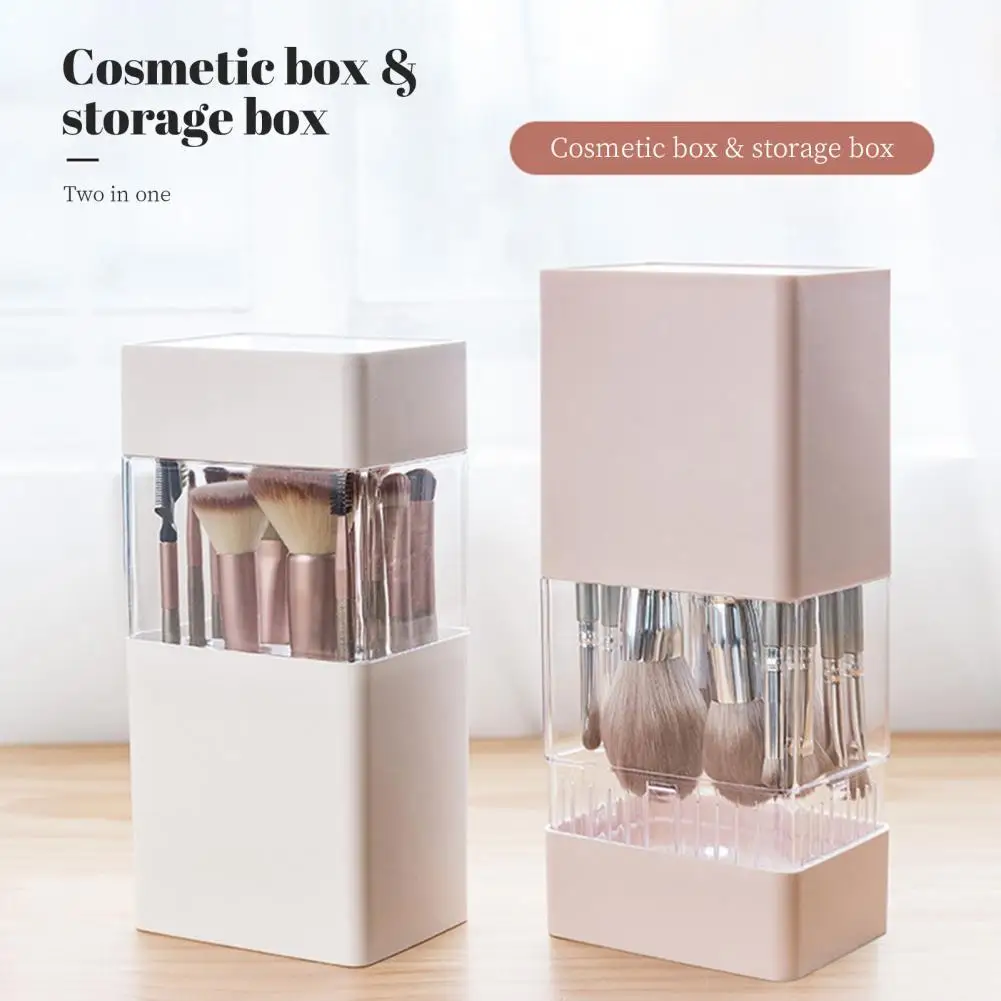 Держатель для кистей для макияжа, вместительный Небьющийся бак из АБС-пластика для хранения кистей для макияжа с крышкой для дома
Держатель для кистей для макияжа, вместительный Небьющийся бак из АБС-пластика для хранения кистей для макияжа с крышкой для дома