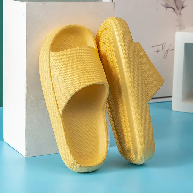 Pillow Slides Slippers Comfy Shoes Non-slip Bathroom Home shoesThicked Bottom Slippers Slides Women's sandals Summer Flip
Pillow Slides Slippers Comfy Shoes Non-slip Bathroom Home shoesThicked Bottom Slippers Slides Women's sandals Summer Flip