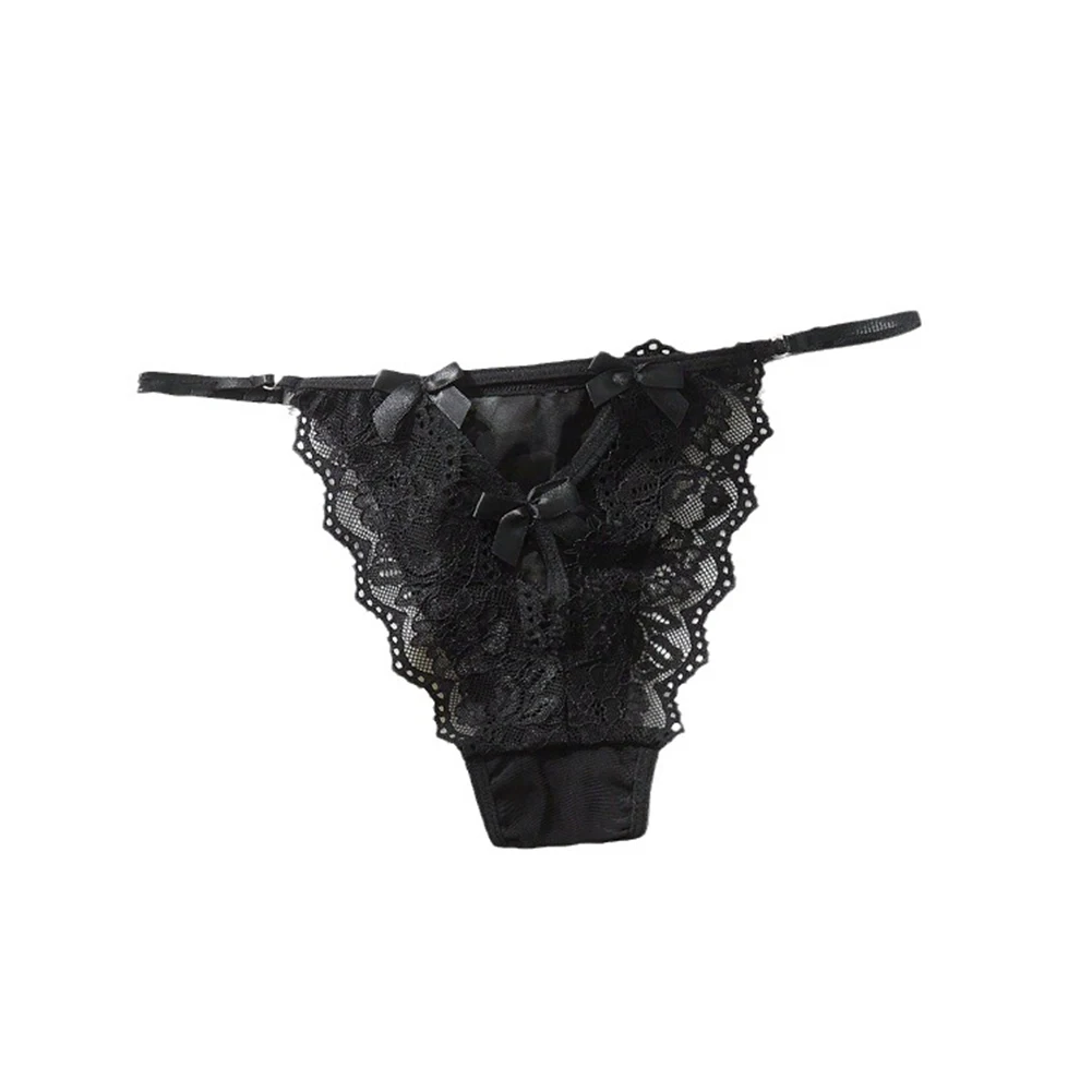 Women Sexy Briefs Lace Bow Panties Hight Cut Slim Side Underpants Low Waist Hollow Underwear Thin Breath Thong Erotic G-string
Women Sexy Briefs Lace Bow Panties Hight Cut Slim Side Underpants Low Waist Hollow Underwear Thin Breath Thong Erotic G-string