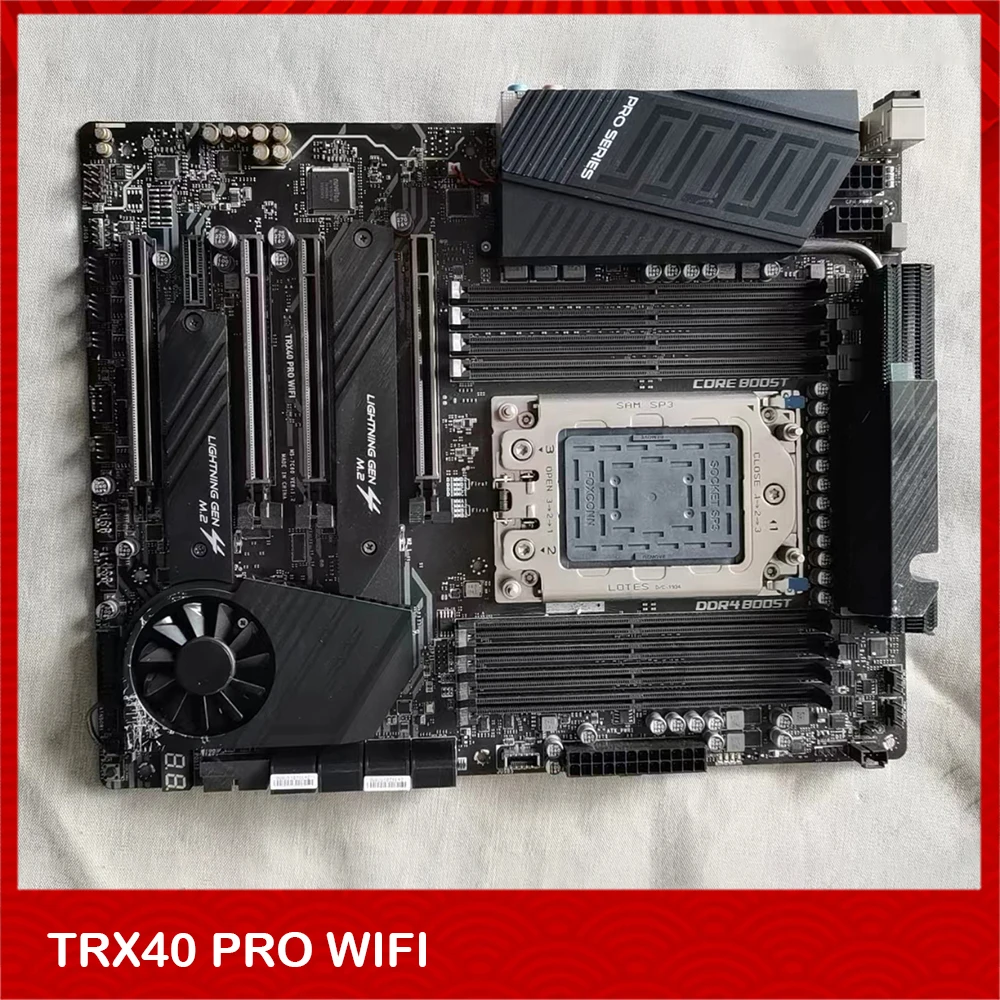 Original Desktop Gaming Motherboard For Msi TRX40 PRO WIFI AMD Socket sTRX4 DDR4 256GB PCI-E4.0 SATA3 M.2*2 USB3.2 Fully Tested
Original Desktop Gaming Motherboard For Msi TRX40 PRO WIFI AMD Socket sTRX4 DDR4 256GB PCI-E4.0 SATA3 M.2*2 USB3.2 Fully Tested