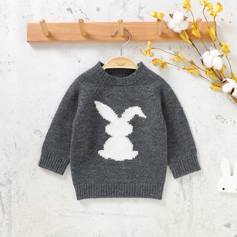 Baby Sweater Knitted Newborn Girl Boy Bunny Top Long Sleeve Autumn Infant Children Clothing Cute Rabbit Pullover 0-18M Outerwear 
Baby Sweater Knitted Newborn Girl Boy Bunny Top Long Sleeve Autumn Infant Children Clothing Cute Rabbit Pullover 0-18M Outerwear