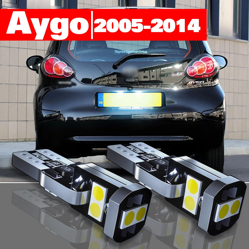 For Toyota Aygo 2005-2014 Accessories 2pcs LED License Plate Light 2006 2007 2008 2009 2010 2011 2012 2013
For Toyota Aygo 2005-2014 Accessories 2pcs LED License Plate Light 2006 2007 2008 2009 2010 2011 2012 2013
