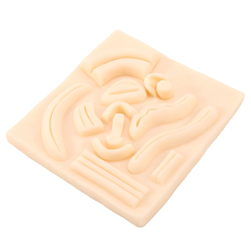Reusable Diy Teaching Model Laparoscopic Simulator Stitching 3D Silicone Suture Practice Pad For Nurse Practice
Reusable Diy Teaching Model Laparoscopic Simulator Stitching 3D Silicone Suture Practice Pad For Nurse Practice