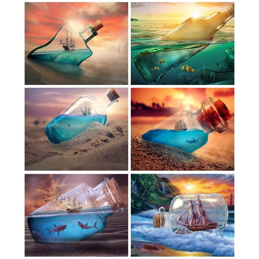 CHENISTORY Pictures By Number Drift Bottle Scenery Kits Painting By Numbers Drawing On Canvas HandPainted Paintings Home Decor
CHENISTORY Pictures By Number Drift Bottle Scenery Kits Painting By Numbers Drawing On Canvas HandPainted Paintings Home Decor