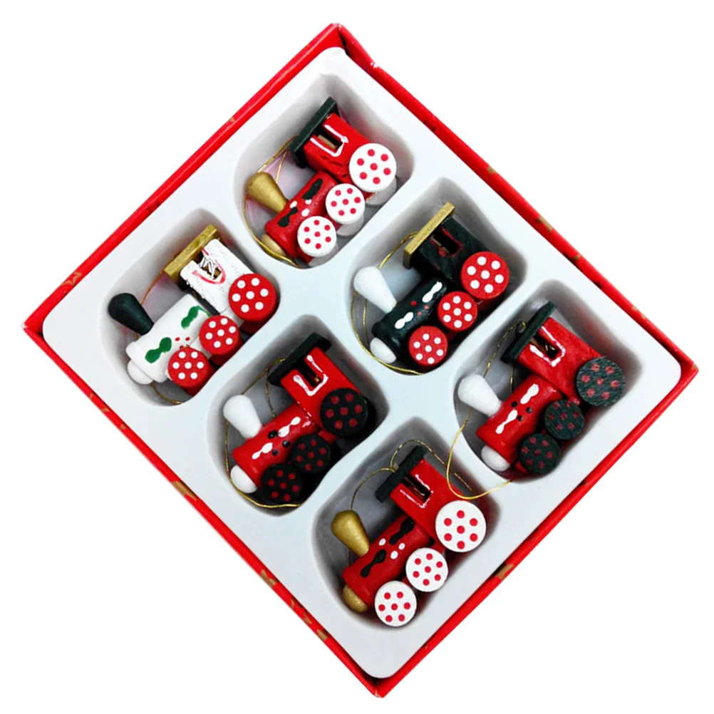 Christmas Train Ornaments Tree Set Hanging Wooden Miniature Decorations Pendant Wood Head Mini Ornament Decor Toy Toys
Christmas Train Ornaments Tree Set Hanging Wooden Miniature Decorations Pendant Wood Head Mini Ornament Decor Toy Toys