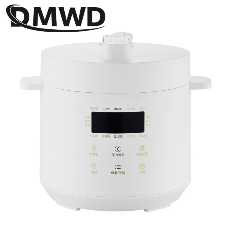

DMWD Electric Pressure Cooker 3L Multi-functional Rice Cookers Porridge Soup Stew Cooking Machine Pot Food Steamer Meals Heater
