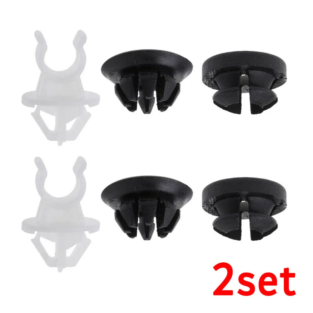 6pcs Diameter 8mm Black Plastic Auto Fasteners Rivets Clips Vehicle Car Bumper Door Panel Fender Liner Clips Retainer
6pcs Diameter 8mm Black Plastic Auto Fasteners Rivets Clips Vehicle Car Bumper Door Panel Fender Liner Clips Retainer
