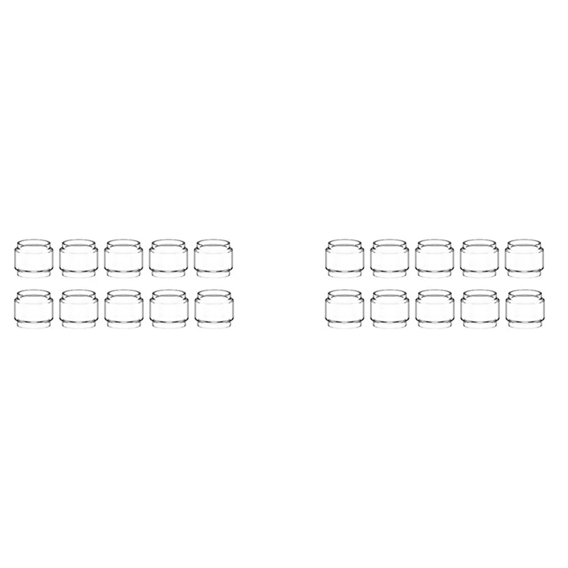 20Pcs Clear Bubble Glass Tubes Mini Cups For Zeus Sub Ohm Tank Repair Parts Accessory
20Pcs Clear Bubble Glass Tubes Mini Cups For Zeus Sub Ohm Tank Repair Parts Accessory