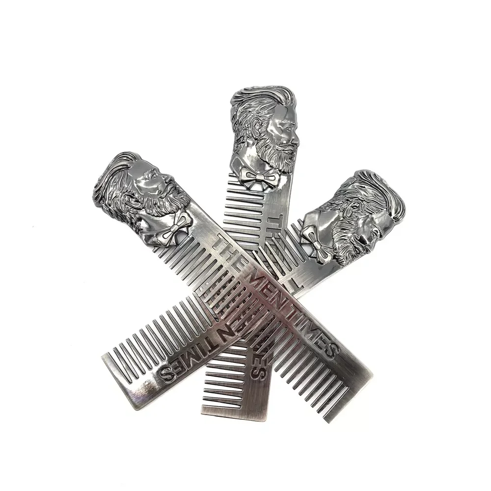 NEW Quality Cool Men Beard Shaping Template Stainless Steel Beard Comb Men Hair Beard Trim Tool
NEW Quality Cool Men Beard Shaping Template Stainless Steel Beard Comb Men Hair Beard Trim Tool