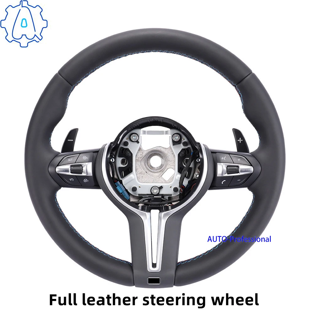 Fit for BMW M2 M3 M4 M5 M6 X5M X6M F30 F35 F10 F18 F87 F80 F83 F20 F25 F26 F36 F32 F06 Full Leather Custom Steering Wheel
Fit for BMW M2 M3 M4 M5 M6 X5M X6M F30 F35 F10 F18 F87 F80 F83 F20 F25 F26 F36 F32 F06 Full Leather Custom Steering Wheel