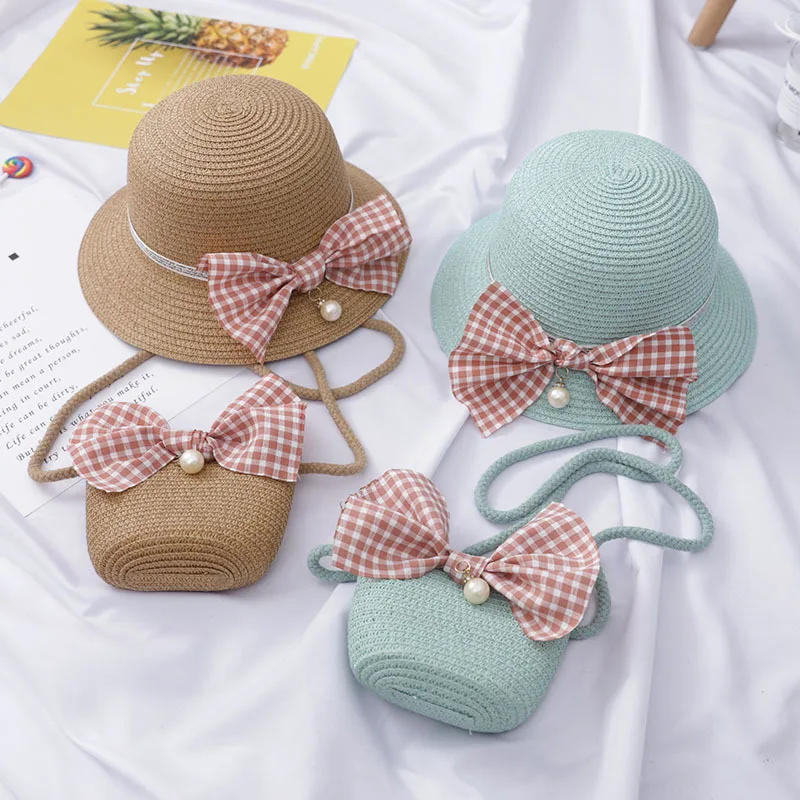 New children's bow sun hat outdoor outing beach hat foldable cute princess sun hat sun hat multicolor summer straw hat
New children's bow sun hat outdoor outing beach hat foldable cute princess sun hat sun hat multicolor summer straw hat