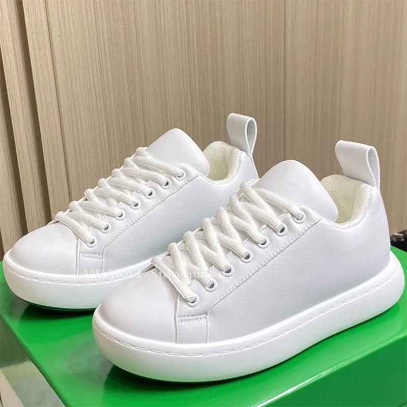 White Casual Lace Up Flat Sneakers Shoes Women Soft Thick Sole Fashion Anti-Friction Couple Walking Shoes Trainer Shoes Mujer 
White Casual Lace Up Flat Sneakers Shoes Women Soft Thick Sole Fashion Anti-Friction Couple Walking Shoes Trainer Shoes Mujer