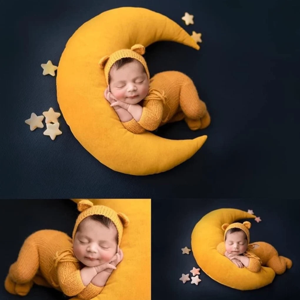 Newborn Photography Props Accessories Baby Posing Pillow Crescent Pillow+Stars+Hat Studio Baby Photo Props
Newborn Photography Props Accessories Baby Posing Pillow Crescent Pillow+Stars+Hat Studio Baby Photo Props