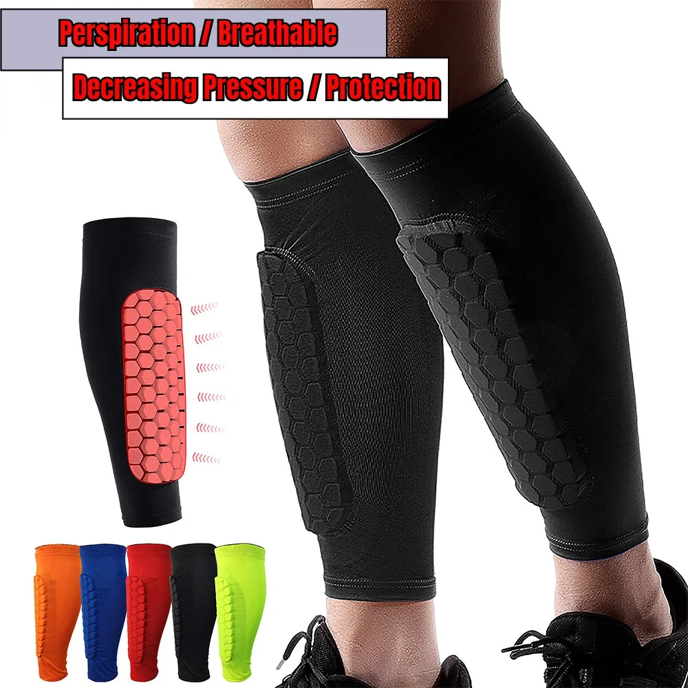 1Pcs New Soccer Shin Guard Support Pads Honeycomb Splint Baseball Boxing Kickboxing Lightweight Football Calf Compression Sleeve
1Pcs New Soccer Shin Guard Support Pads Honeycomb Splint Baseball Boxing Kickboxing Lightweight Football Calf Compression Sleeve