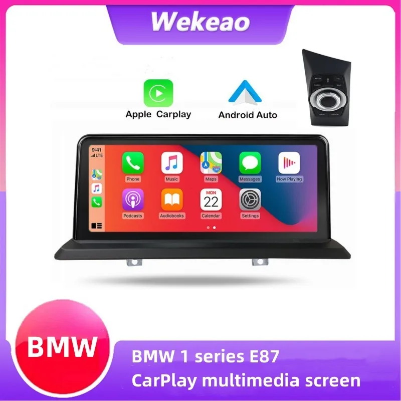 10.25 "Wireless Apple CarPlay Android Auto Car Multimedia For BMW 1 Series E81 E82 E87 E88 Head Unit Touch Screen Rear Camera
10.25 "Wireless Apple CarPlay Android Auto Car Multimedia For BMW 1 Series E81 E82 E87 E88 Head Unit Touch Screen Rear Camera