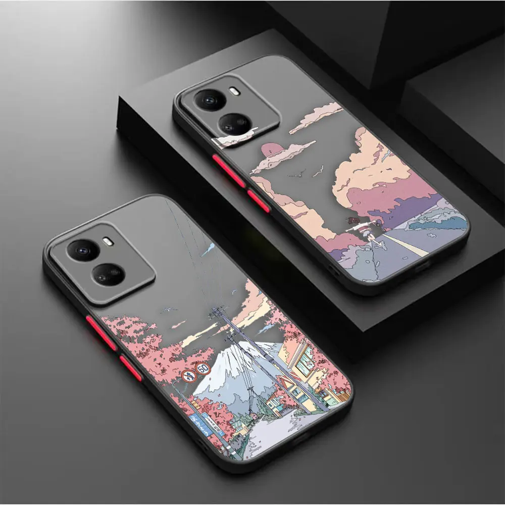 Matte Phone Case for Huawei NOVA Y70 9 8SE 8 7SE 7I 7 6 5I 5 3I 4G 5G Edge PC Case Funda Shell Japan Hand Painted Street Scenery
Matte Phone Case for Huawei NOVA Y70 9 8SE 8 7SE 7I 7 6 5I 5 3I 4G 5G Edge PC Case Funda Shell Japan Hand Painted Street Scenery