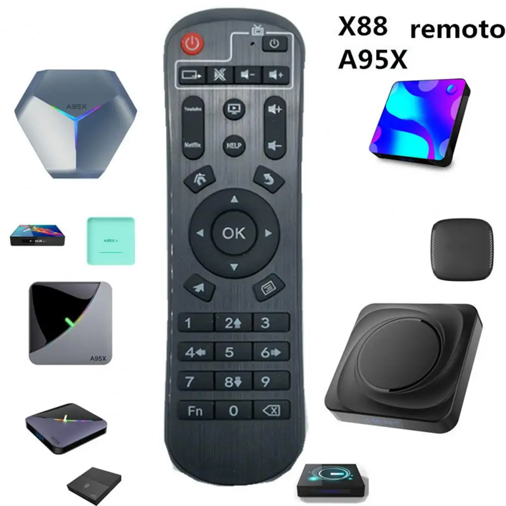 Turn On/Off The TV Long Distance LCD LED Smart TV Remote Controller for A95X F3Air A95XR5 A95XR3 X88Pro H40 H50
Turn On/Off The TV Long Distance LCD LED Smart TV Remote Controller for A95X F3Air A95XR5 A95XR3 X88Pro H40 H50