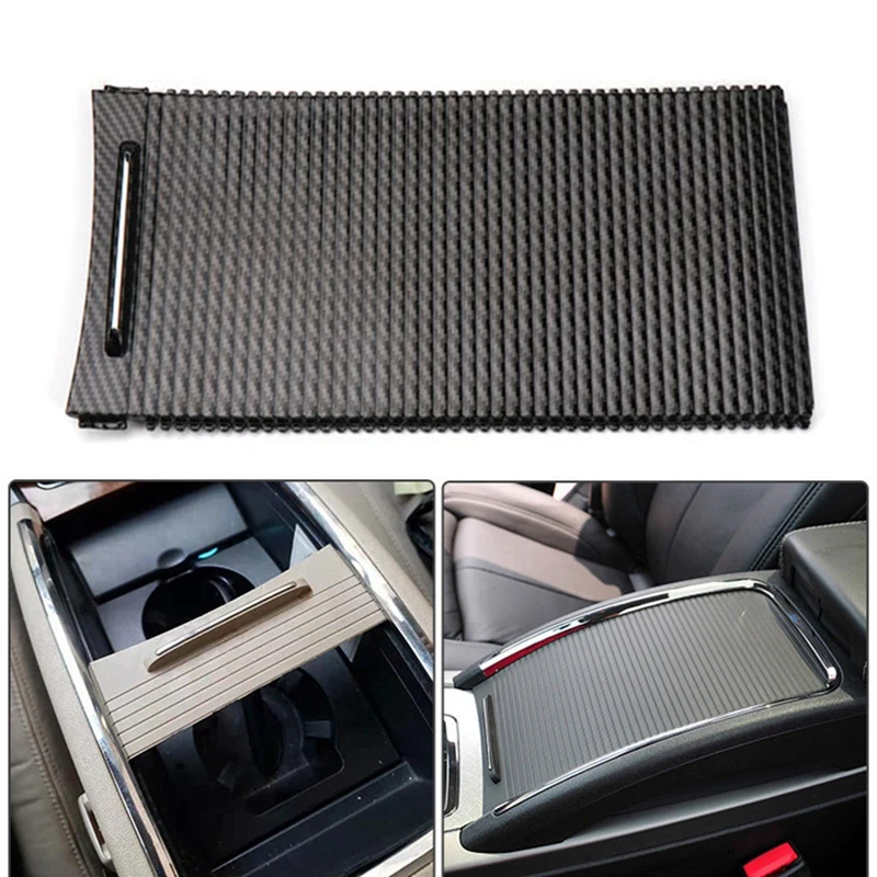 Car Carbon Fiber Centre Console Water Cup Holder Slide Zipper Roller Curtain Blind Cover For Buick Lacrosse 2009-2013
Car Carbon Fiber Centre Console Water Cup Holder Slide Zipper Roller Curtain Blind Cover For Buick Lacrosse 2009-2013