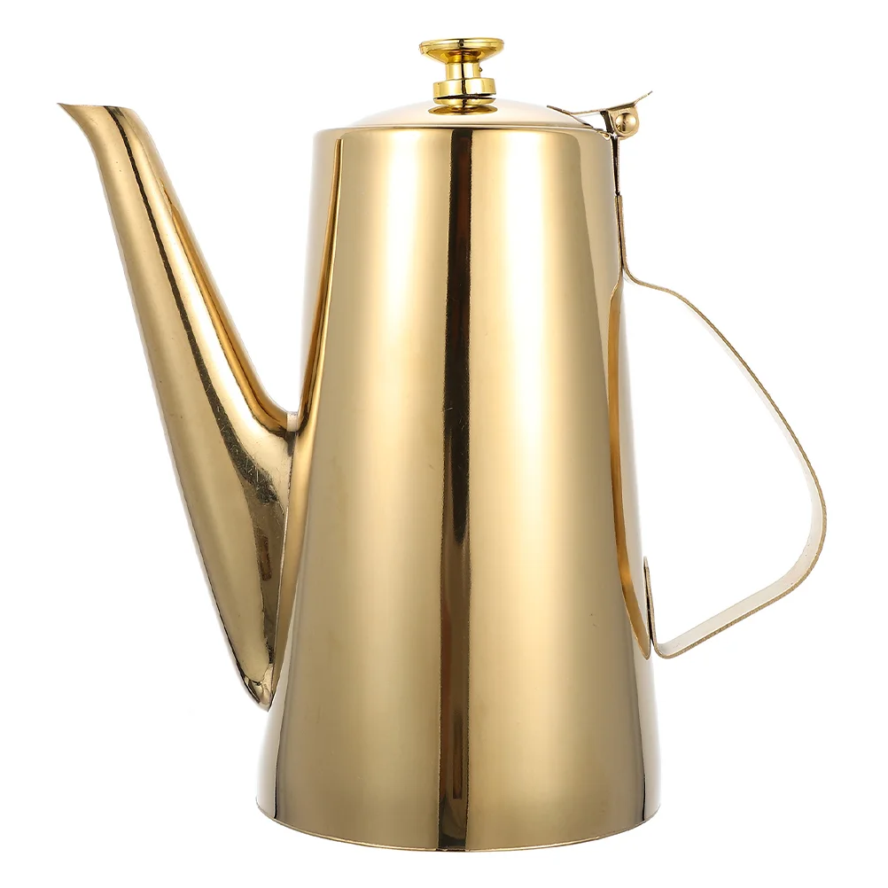 Household Stainless Drip Free Oil Container Gold Oil Dispenser Kitchen Oil Dispenser for Home Restaurant Hotel Kitchen
Household Stainless Drip Free Oil Container Gold Oil Dispenser Kitchen Oil Dispenser for Home Restaurant Hotel Kitchen