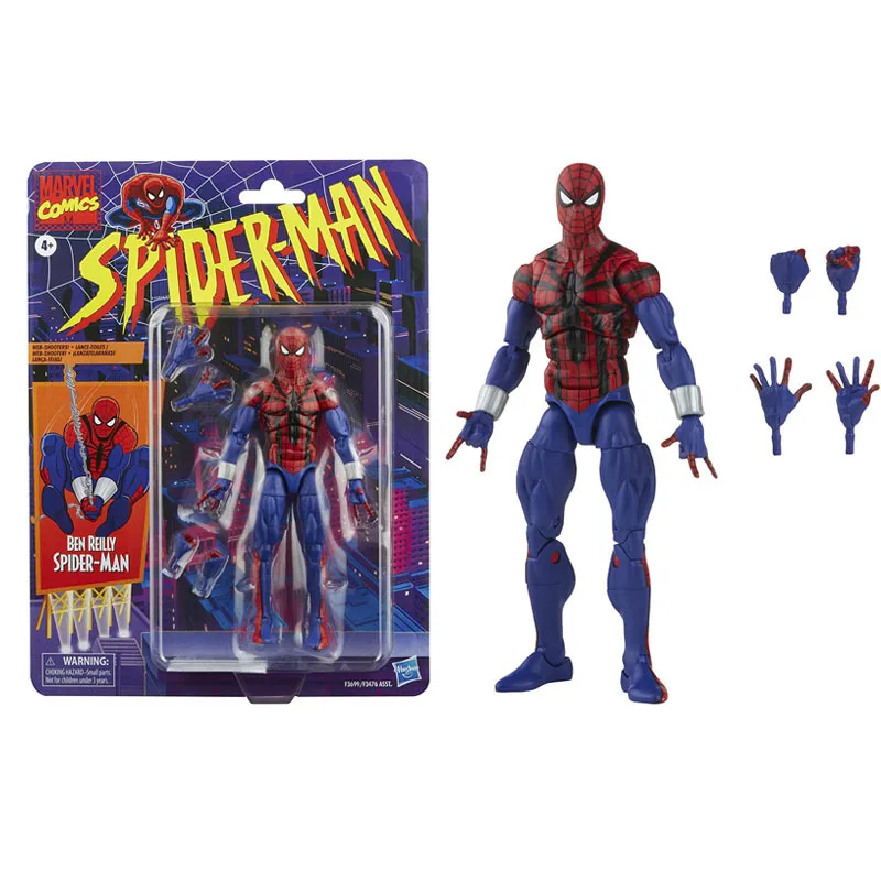 Ml Legends Vintage Retro Ben Reilly Spiderman Black Mk1 Symbiote Venom Action Figure Anime Doll Collectible Model Toys Kids Gift
Ml Legends Vintage Retro Ben Reilly Spiderman Black Mk1 Symbiote Venom Action Figure Anime Doll Collectible Model Toys Kids Gift