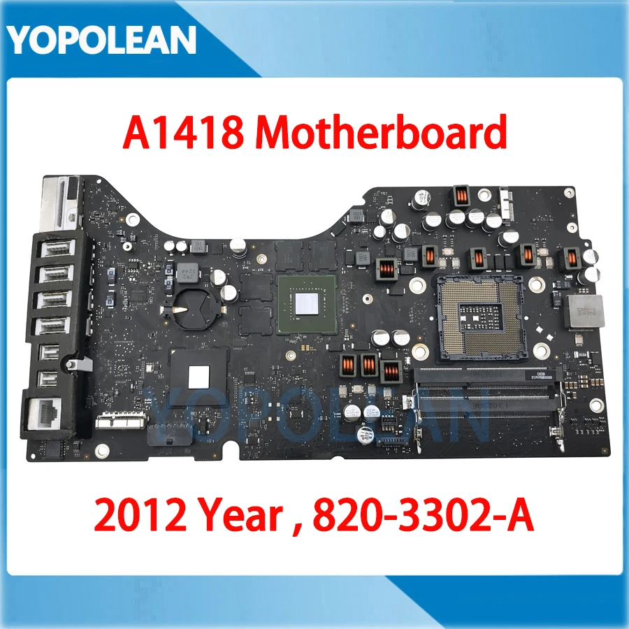 Протестированная логическая плата A1418 для материнской платы iMac 21,5 "A1418 820-3302-A MD093 GT640 MD094 GT650 2012 год
Протестированная логическая плата A1418 для материнской платы iMac 21,5 "A1418 820-3302-A MD093 GT640 MD094 GT650 2012 год