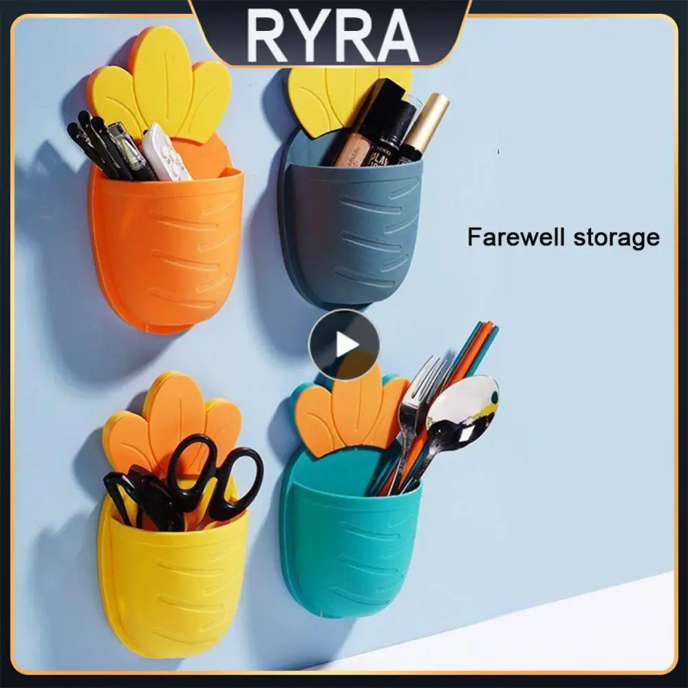 Multifunctional Hanging Rack Storage Box Wall Seamless Practical Non-damage Storage Basket Household Non-perforated Nordic
Multifunctional Hanging Rack Storage Box Wall Seamless Practical Non-damage Storage Basket Household Non-perforated Nordic