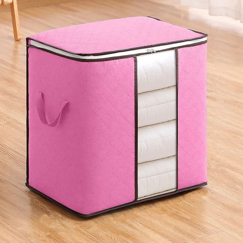 Wardrobe Folding Storage Bag Under-Bed Dustproof Organizer Bag Closet Sweater High Capacity Quilt Clothes Storage Organizer Box
Wardrobe Folding Storage Bag Under-Bed Dustproof Organizer Bag Closet Sweater High Capacity Quilt Clothes Storage Organizer Box