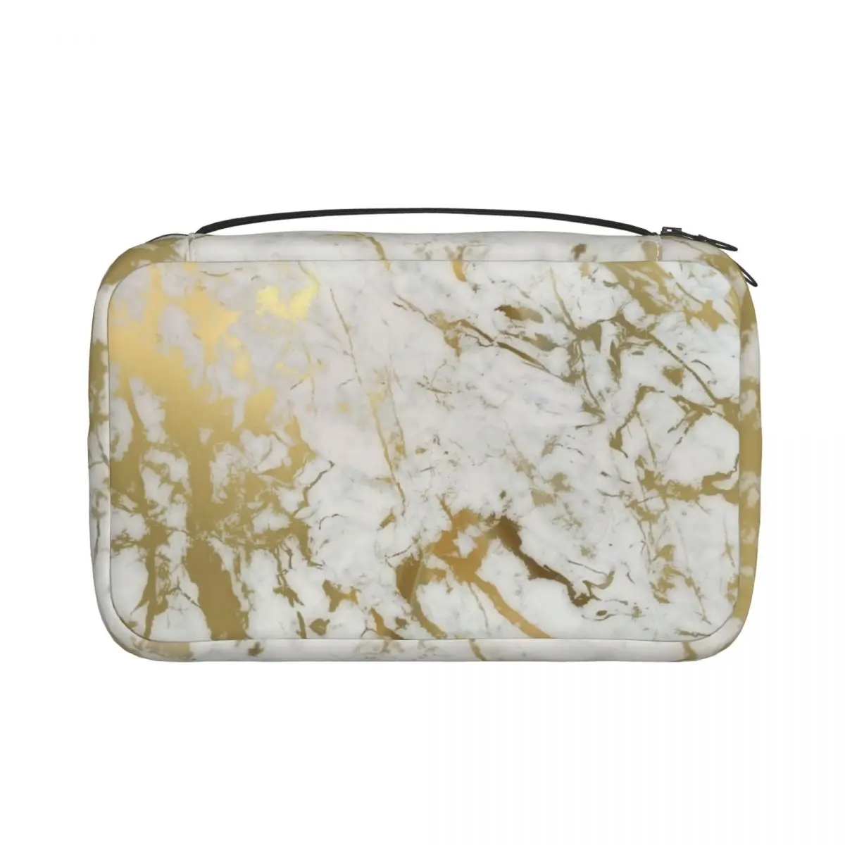 Fashion Gold Marble Texture Travel Toiletry Bag Women Hanging Modern Geometric Graphic Pattern Makeup Cosmetic Bag Dopp Kit
Fashion Gold Marble Texture Travel Toiletry Bag Women Hanging Modern Geometric Graphic Pattern Makeup Cosmetic Bag Dopp Kit