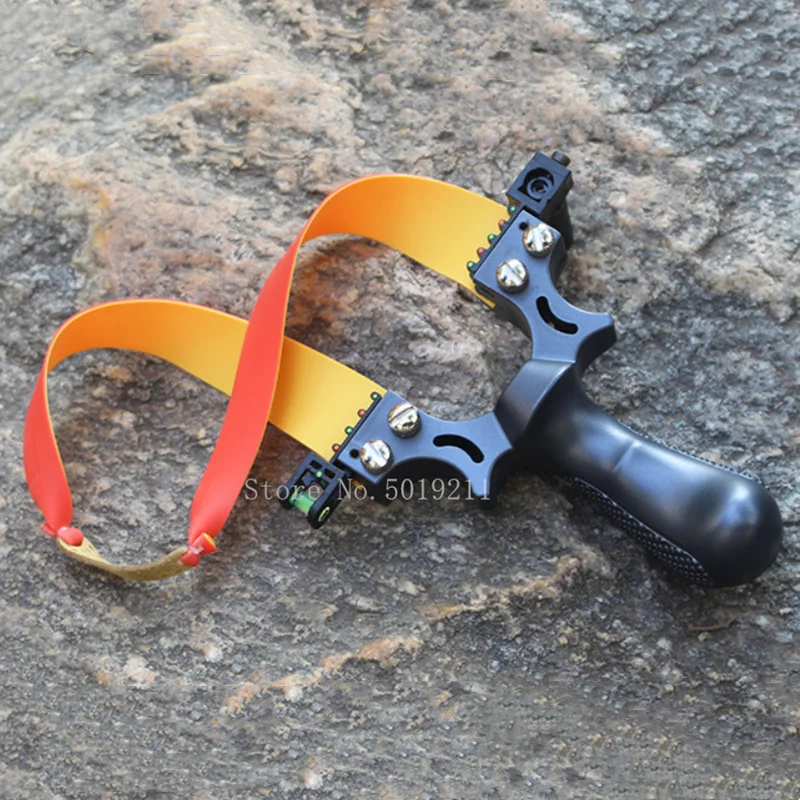 High-precision Hunting Catapult with Flat Rubber Band Outdoor High Precision Shooting Laser Slingshot Set
High-precision Hunting Catapult with Flat Rubber Band Outdoor High Precision Shooting Laser Slingshot Set