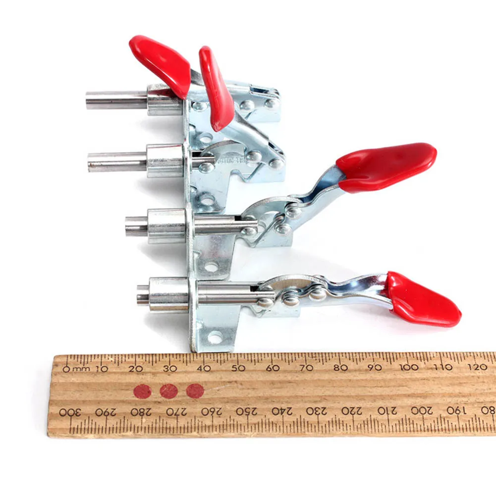 4pcs Iron Push-Pull Toggle Clamp GH-301AM Vertical Clamp Quick Release For Welding Assembling Operating Hand Tools
4pcs Iron Push-Pull Toggle Clamp GH-301AM Vertical Clamp Quick Release For Welding Assembling Operating Hand Tools