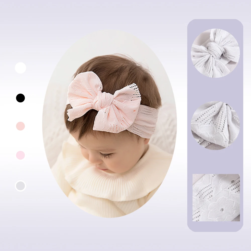 Lace Bow Headband For Baby Girl Summer Hollow Out Baby Headband Hair Accessories Soft Toddler Turban For Babies
Lace Bow Headband For Baby Girl Summer Hollow Out Baby Headband Hair Accessories Soft Toddler Turban For Babies