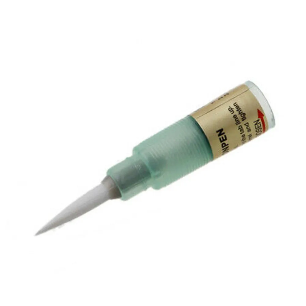 BON102 Flux Paste Pen PCB Soldering Tool Applicator Brush Head No Clean Solder Welding Pen Can Be Filled With Flux/ Pine Perfume
BON102 Flux Paste Pen PCB Soldering Tool Applicator Brush Head No Clean Solder Welding Pen Can Be Filled With Flux/ Pine Perfume