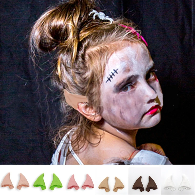 6 Pairs Fairy Cosplay Latex Elf Ears Adult Child Simulation Soft False Half Elf Ears Halloween Carnivals Party Photography Props
6 Pairs Fairy Cosplay Latex Elf Ears Adult Child Simulation Soft False Half Elf Ears Halloween Carnivals Party Photography Props