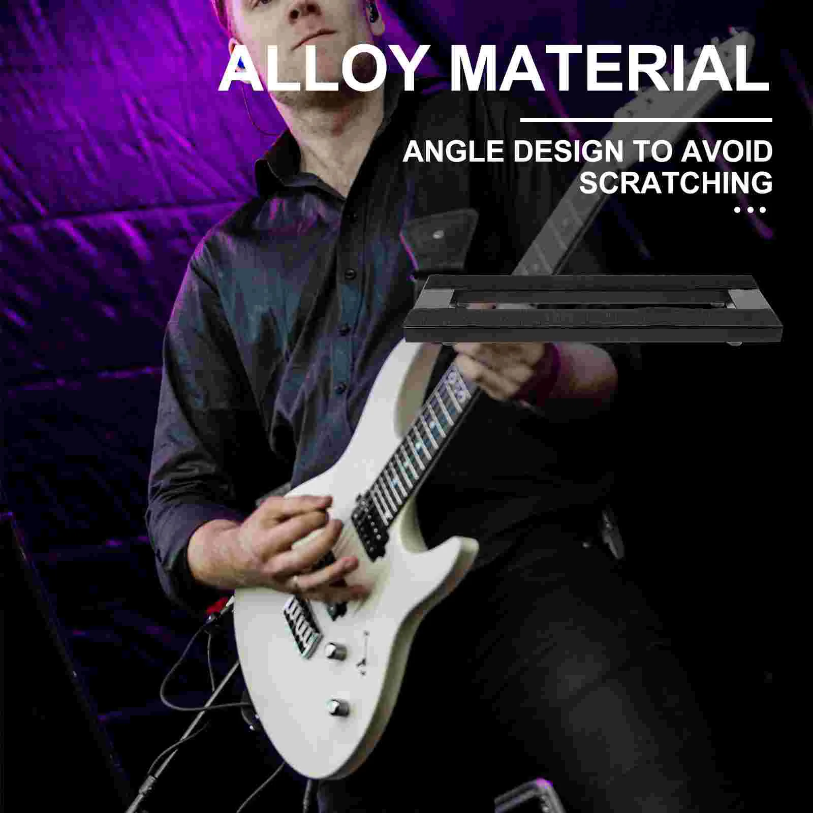 Guitar Effect Electric Bracket Fixing Pedalboard Pedals Holder Effects Single Piece Paste Board Bass Effector Supplies Case 
Guitar Effect Electric Bracket Fixing Pedalboard Pedals Holder Effects Single Piece Paste Board Bass Effector Supplies Case