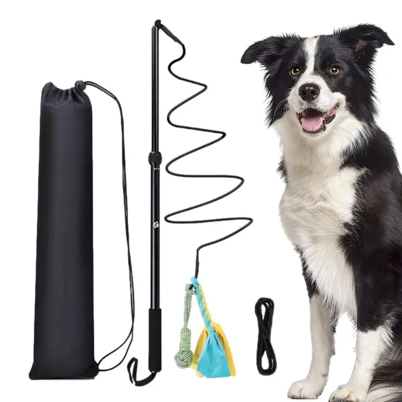 Pet Flirt Stick Telescopic Dog Teaser Wand Portable Telescopic Puppy Chasing Tail Interactive Dog Outdoor Toy For Pet Puppy Cat
Pet Flirt Stick Telescopic Dog Teaser Wand Portable Telescopic Puppy Chasing Tail Interactive Dog Outdoor Toy For Pet Puppy Cat