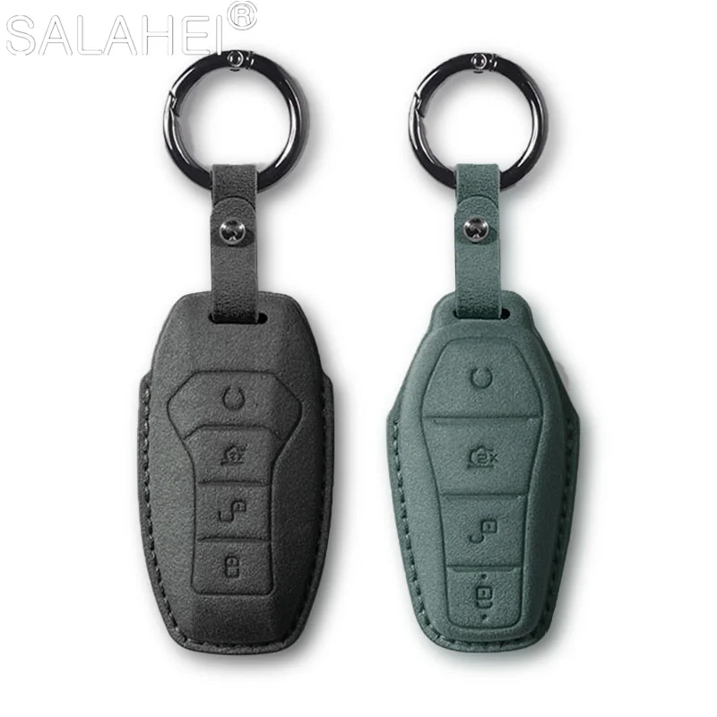 Suede Car Smart Key Protection Case For BYD Qin Plusdmi Atto 3 Han EV Dolphin Holder Shell Remote Cover Keychain Auto Accessory
Suede Car Smart Key Protection Case For BYD Qin Plusdmi Atto 3 Han EV Dolphin Holder Shell Remote Cover Keychain Auto Accessory