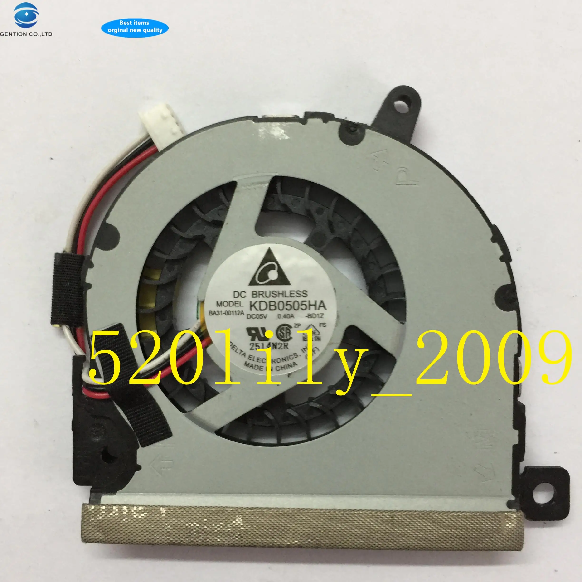 Оригинальный новый вентилятор для ноутбука NP305U1A 305U1B, 100% оригинальный, лучшего качества, модель KDB0505HA BD1Z, 1 шт.
Оригинальный новый вентилятор для ноутбука NP305U1A 305U1B, 100% оригинальный, лучшего качества, модель KDB0505HA BD1Z, 1 шт.